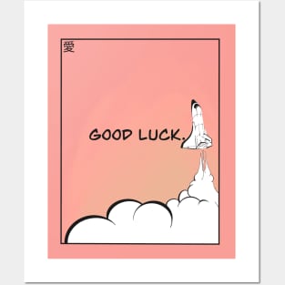 Good Luck Rocket Posters and Art